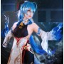 Simil Ganyu Vestito Genshin Impact Carnevale Cosplay Impact Anime Costume GENIMP01